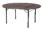 Runder Tisch, 180 cm, Eco-Variante mit Holzplatte